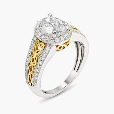 Diamond band ring